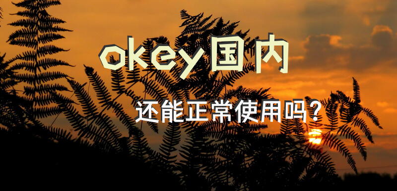 okey国内还能正常使用吗？