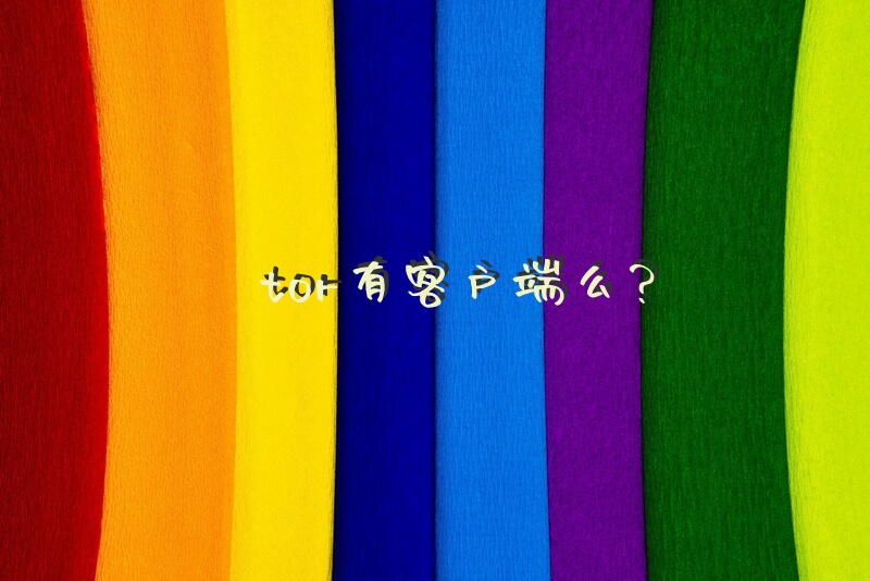 tor有客户端么？