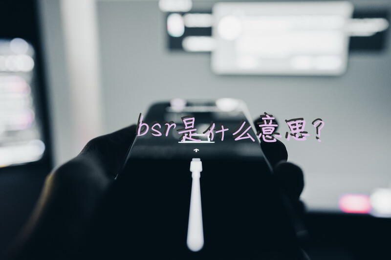 bsr是什么意思？
